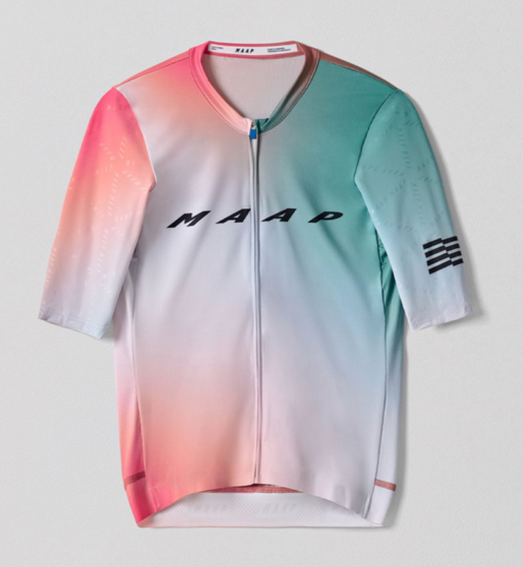 MAAP Blurred Out Pro Hex Jersey 2.0 Flame Mix