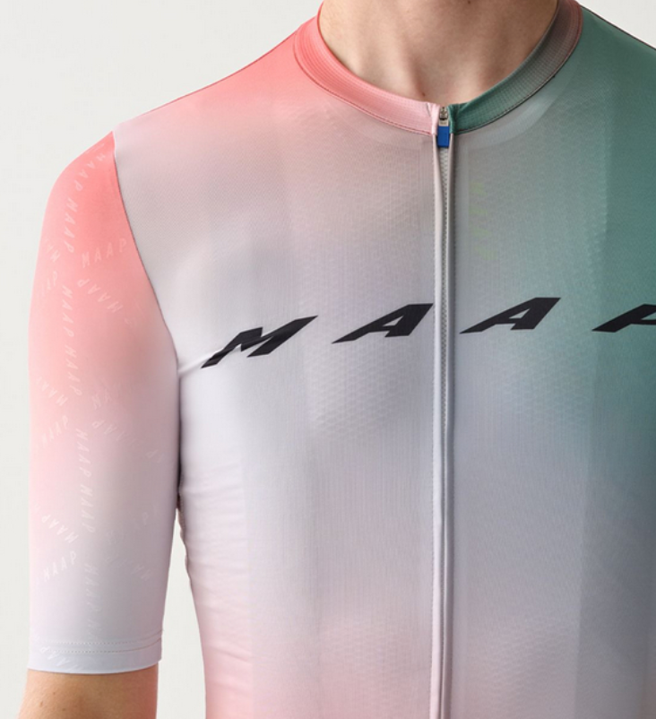 MAAP Blurred Out Pro Hex Jersey 2.0 Flame Mix