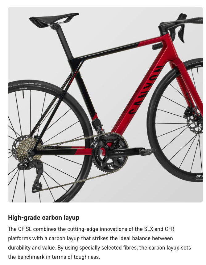 CANYON Ultimate CF SL 7 Di2 DEEP RED