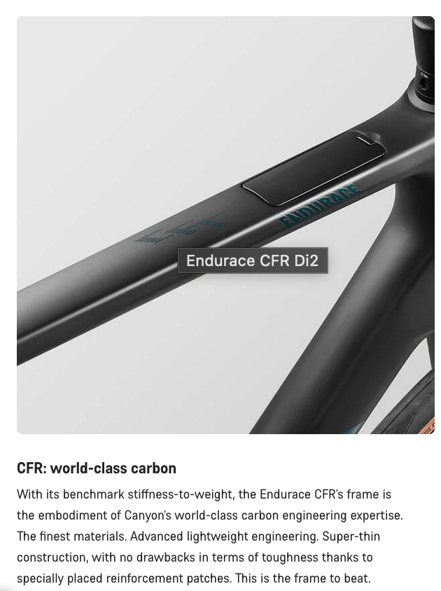 CANYON Endurace CFR Di2 ULTRA STEALTH