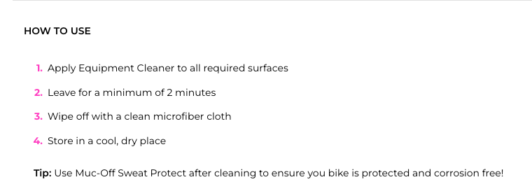 MUC-OFF Antibacterial Equiptment Cleaner 500ml