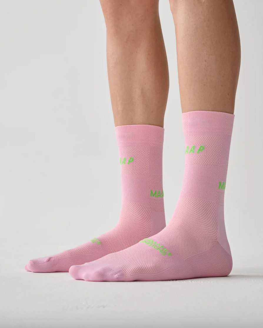 MAAP Blur Cycling Sock Rosa
