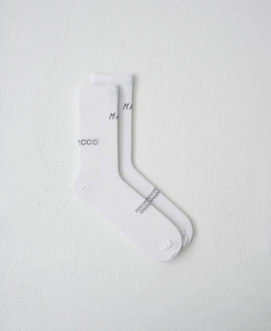 MAAP Blur Cycling Sock White