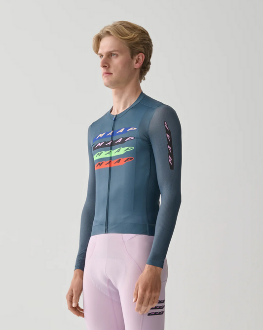 MAAP Evade X Pro Air LS Jersey 3.0 Uniform Blue