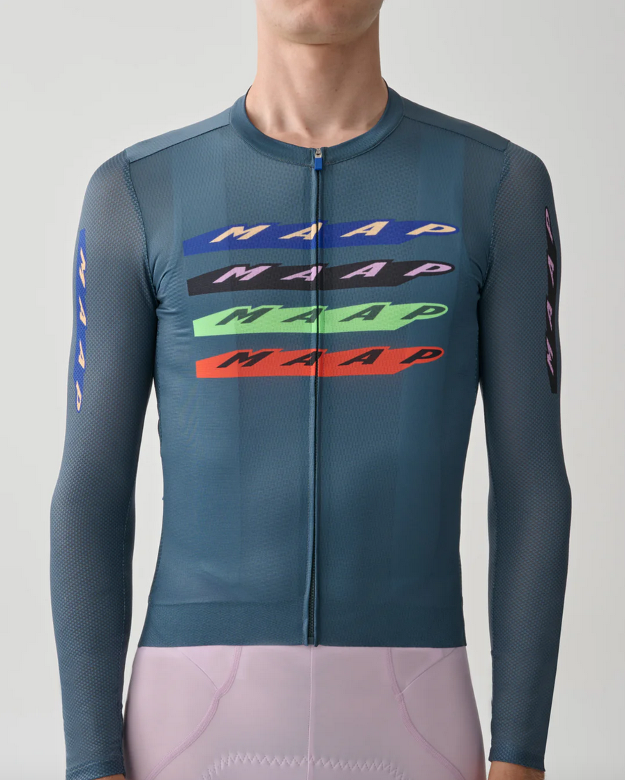 MAAP Evade X Pro Air LS Jersey 3.0 Uniform Blue