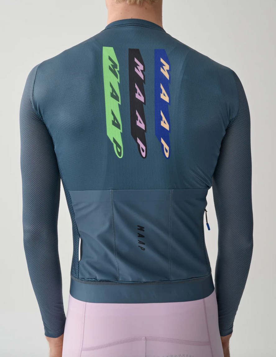 MAAP Evade X Pro Air LS Jersey 3.0 Uniform Blue