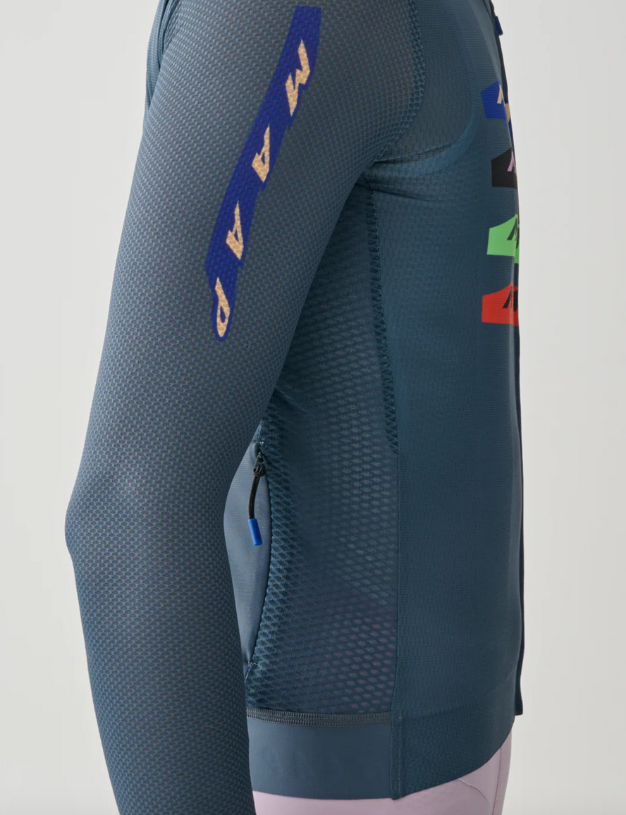 MAAP Evade X Pro Air LS Jersey 3.0 Uniform Blue