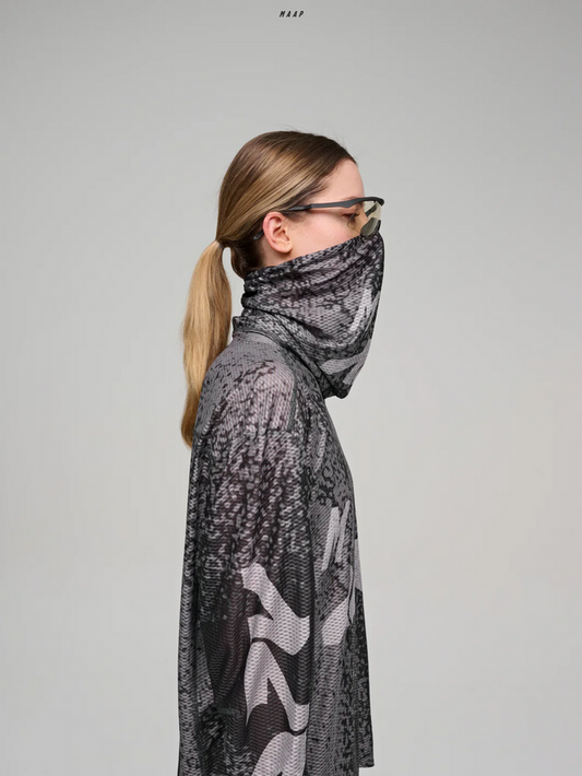 MAAP Alt_Road Air Mesh Neck Screen Silver/Black