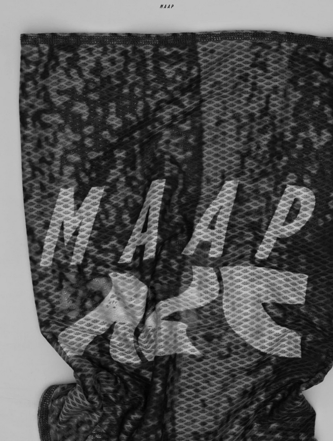 MAAP Alt_Road Air Mesh Neck Screen Silver/Black