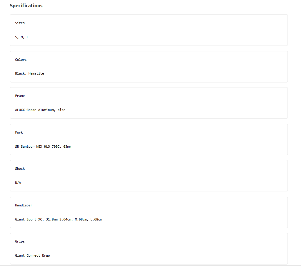 GIANT ROAM 2 DISC BLACK