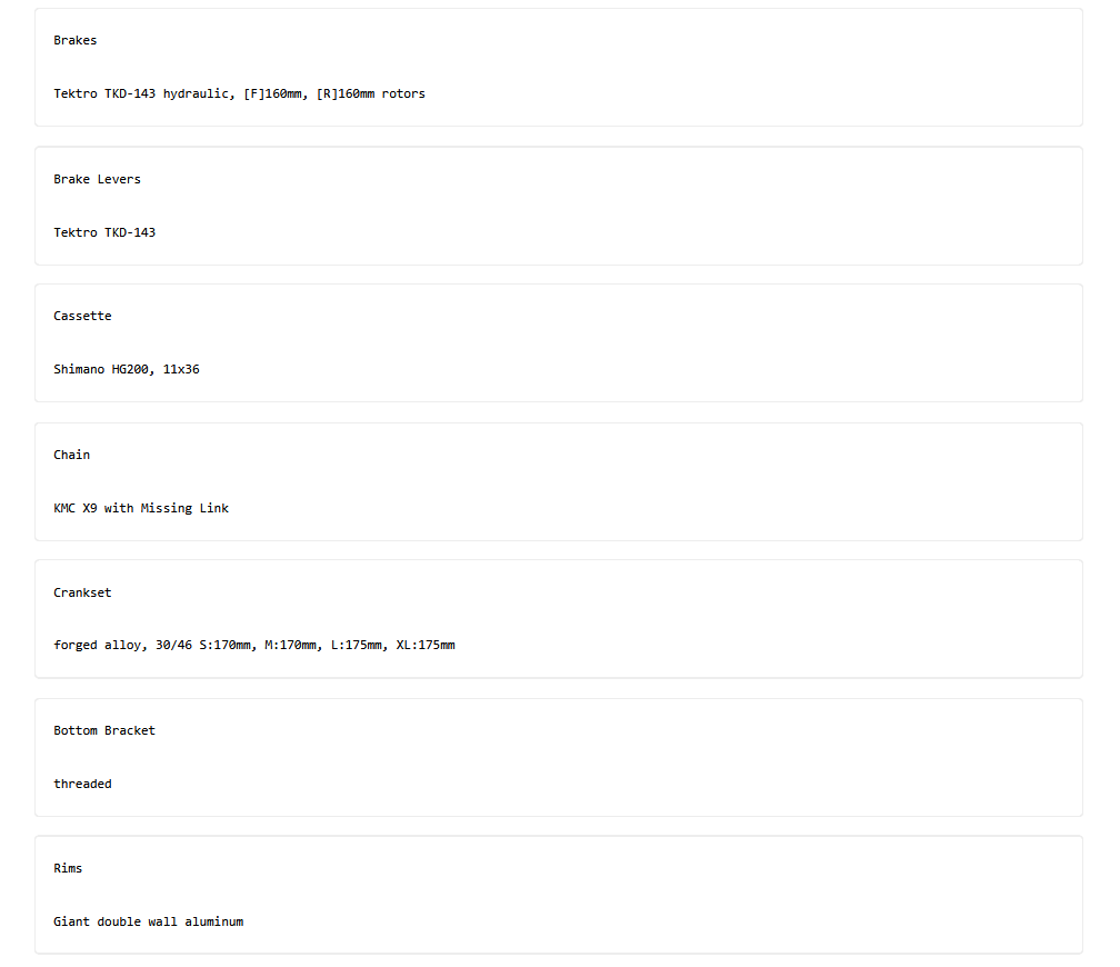 GIANT ROAM 2 DISC BLACK