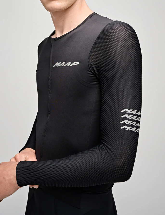 MAAP Emerge LS Jersey Black