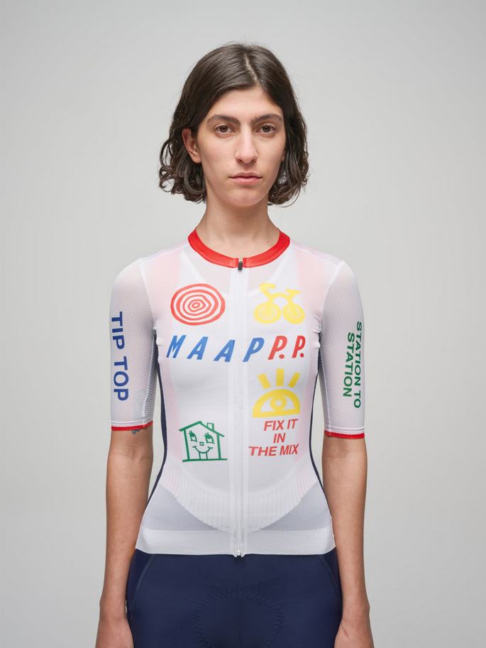 MAAP + Public Possession Women's Pro Air Jersey 3.0 White