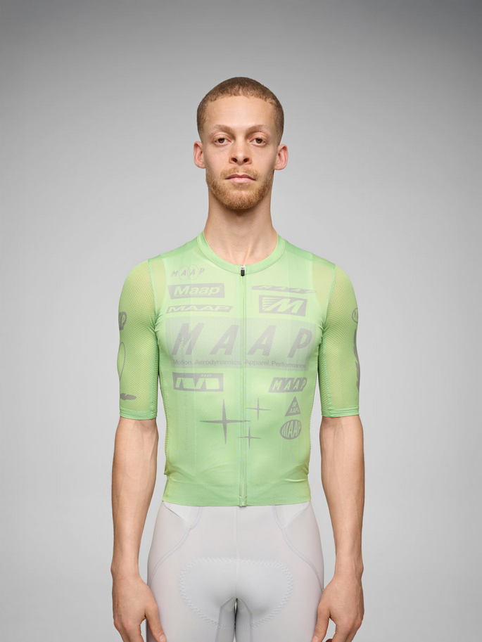 MAAP Drome Pro Air Jersey 3.0 Foam Green