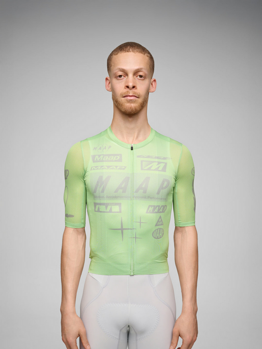 MAAP Drome Pro Air Jersey 3.0 Foam Green