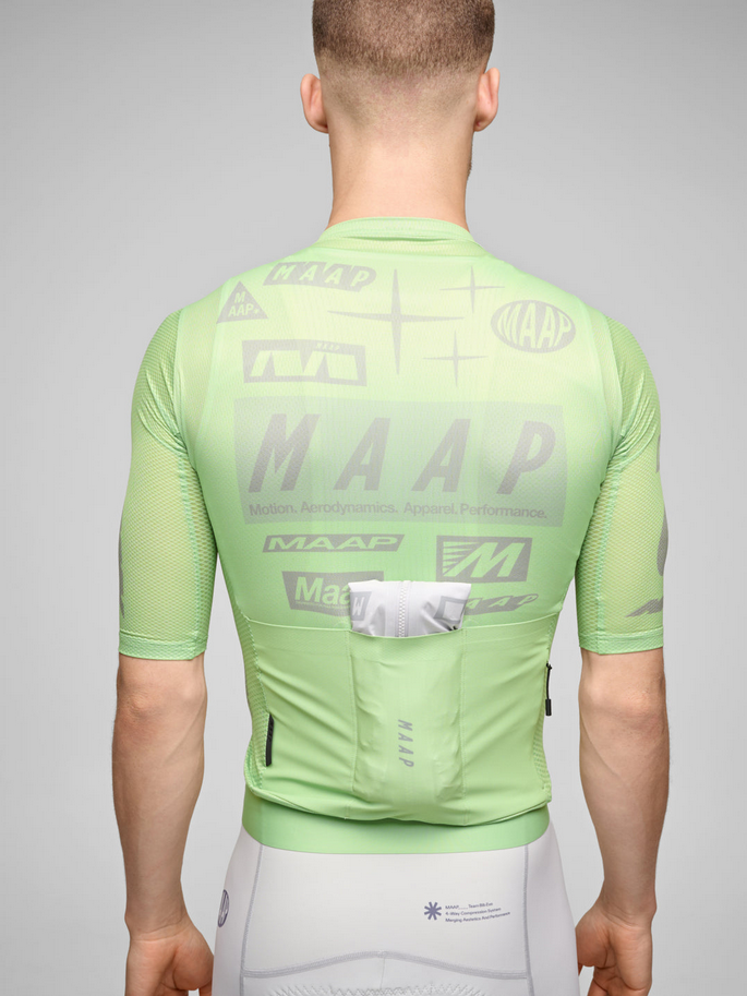 MAAP Drome Pro Air Jersey 3.0 Foam Green