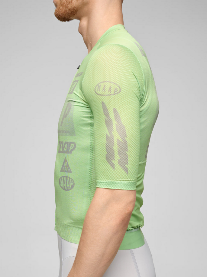 MAAP Drome Pro Air Jersey 3.0 Foam Green