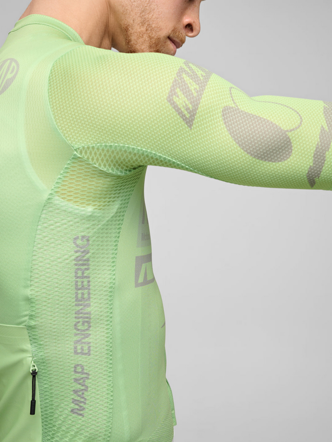 MAAP Drome Pro Air Jersey 3.0 Foam Green
