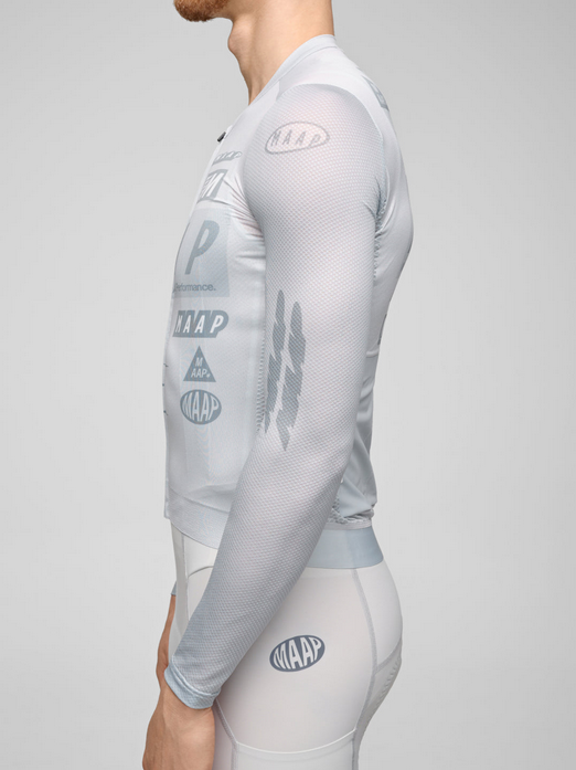 MAAP Drome Pro Air LS Jersey 3.0 Ice Grey