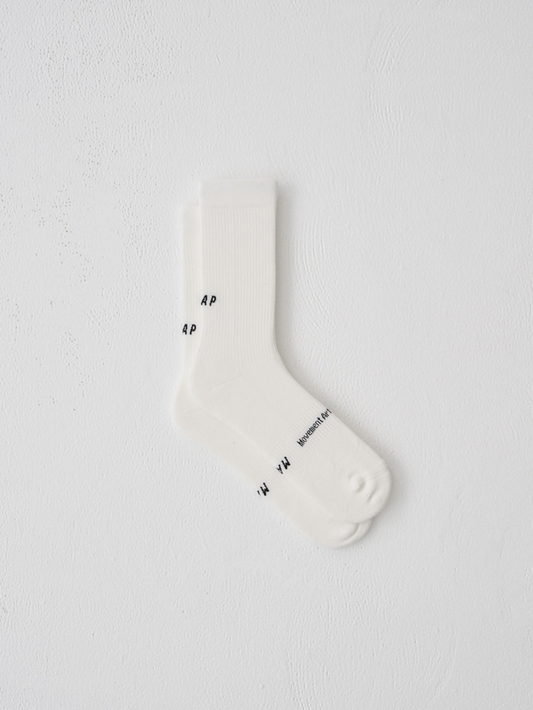 MAAP Essentials Print Socks White