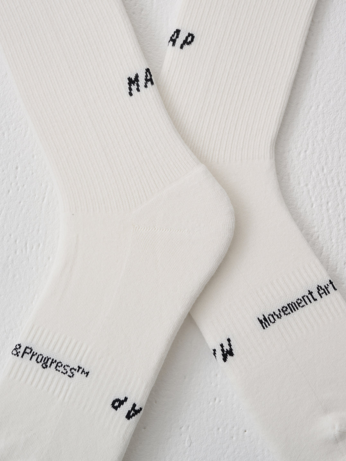 MAAP Essentials Print Socks White