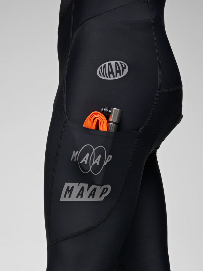 MAAP Drome Team Bib Evo Cargo Tights Black