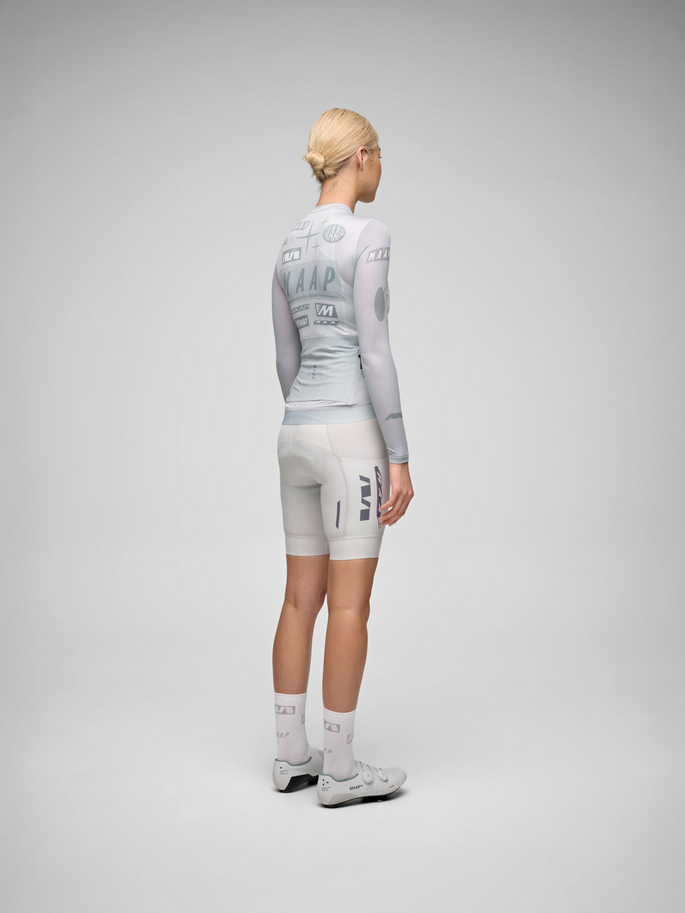 MAAP Women's Drome Pro Air LS Jersey 3.0 Ice Gray