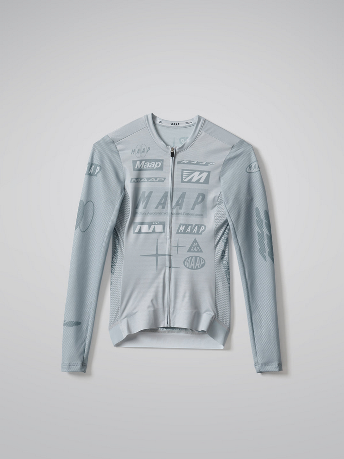 MAAP Women's Drome Pro Air LS Jersey 3.0 Ice Gray
