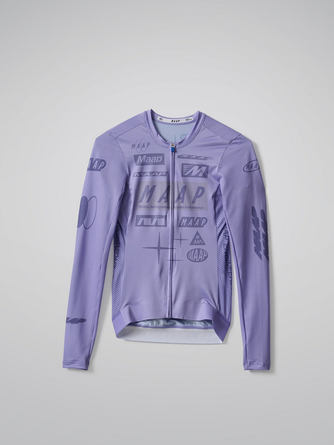 MAAP Women's Drome Pro Air LS Jersey 3.0 Lavender