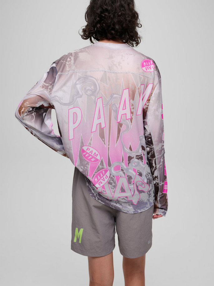 MAAP x P.A.M. Air Mesh LS Tee Violet Cosmos