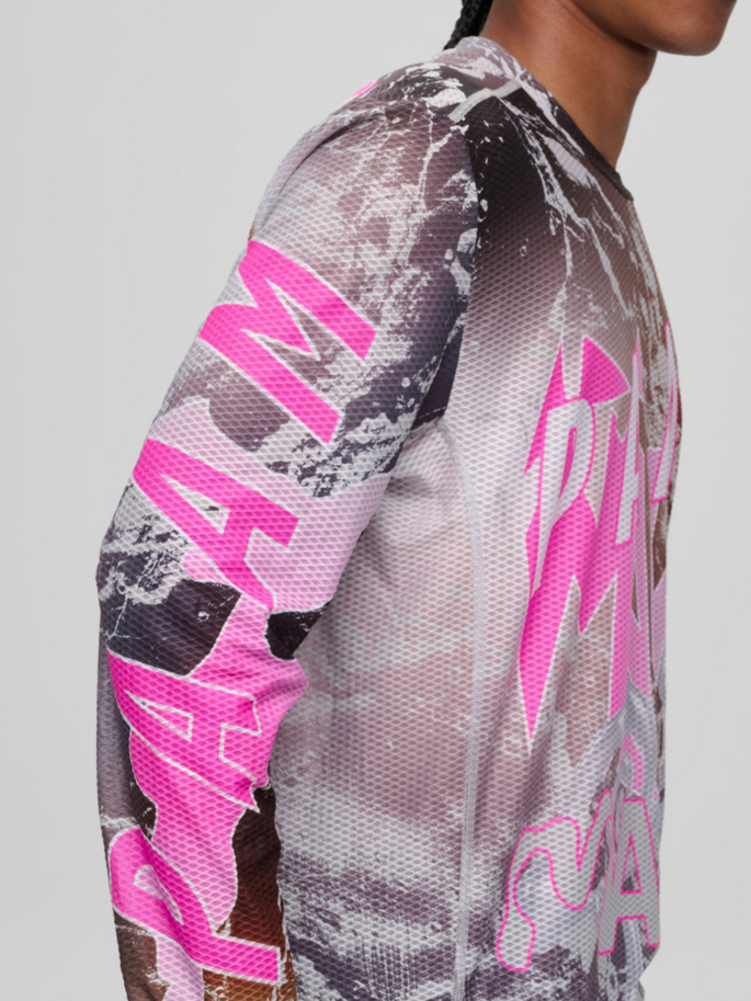 MAAP x P.A.M. Air Mesh LS Tee Violet Cosmos