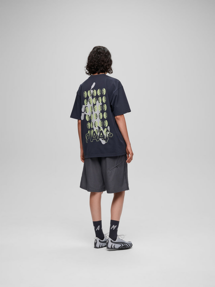 MAAP x P.A.M. Tee Black/Glow Lime