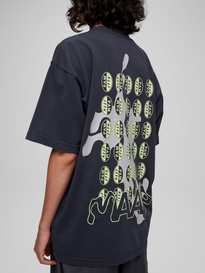 MAAP x P.A.M. Tee Black/Glow Lime