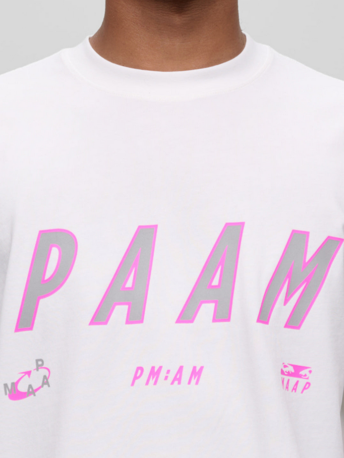 MAAP x P.A.M. Tee White/Violet Cosmos