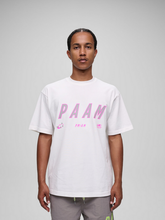 MAAP x P.A.M. Tee White/Violet Cosmos