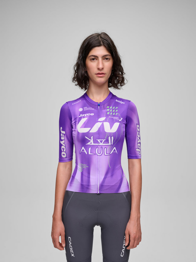MAAP Women's GreenEDGE 26 Pro Air Jersey 3.0 ELECTRIC PURPLE