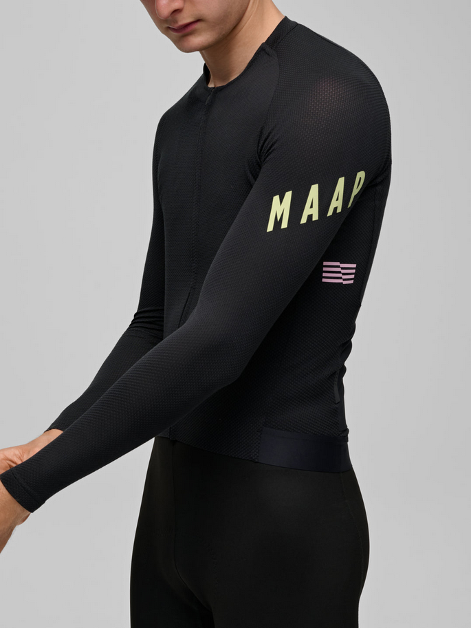MAAP Apex Aeon LS Jersey Black