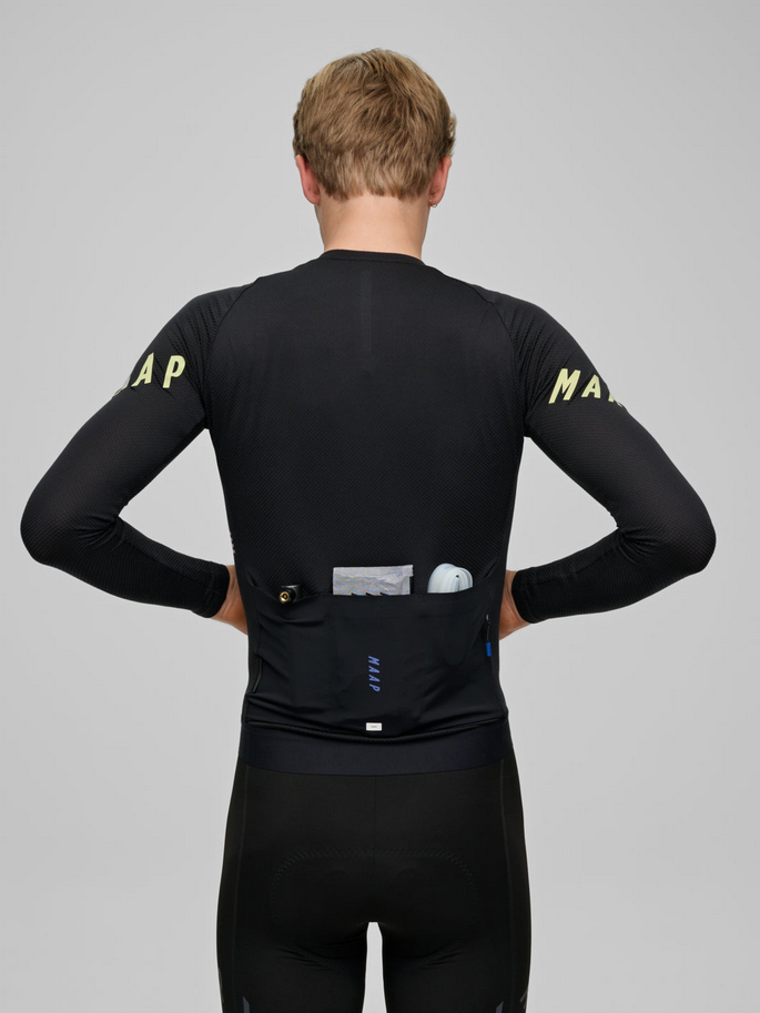 MAAP Apex Aeon LS Jersey Black