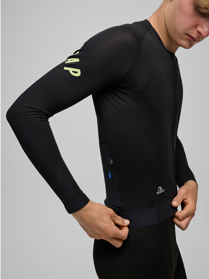 MAAP Apex Aeon LS Jersey Black
