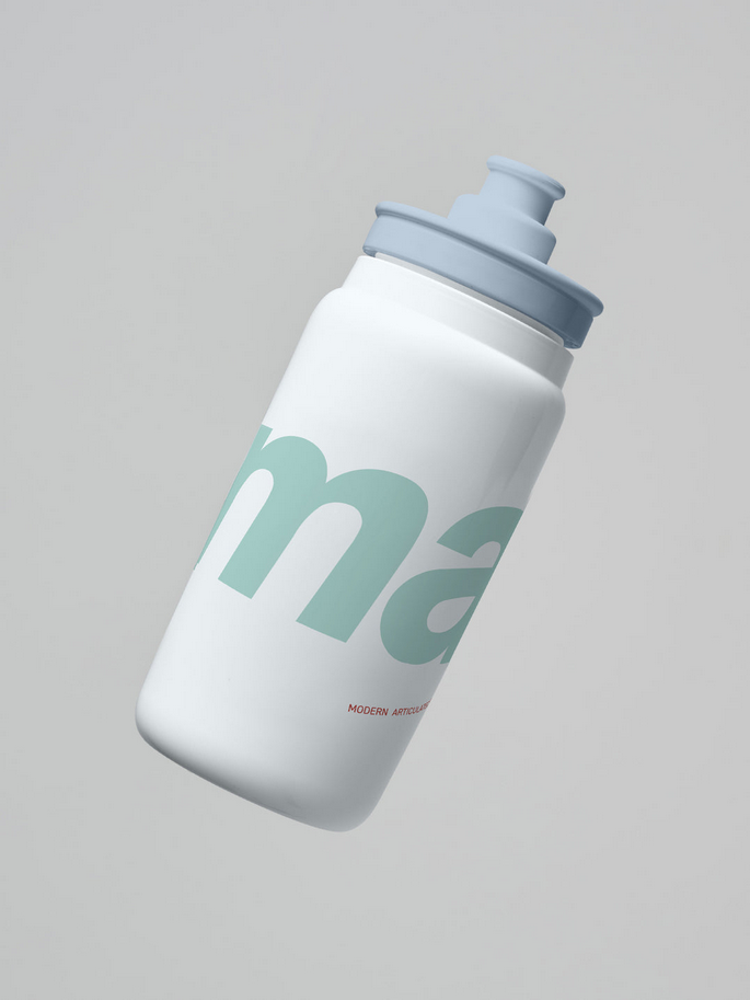 MAAP Training Bottle WHITE/MISTY JADE
