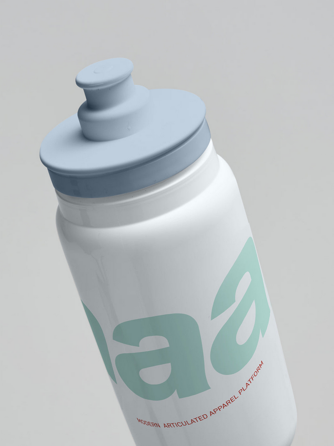 MAAP Training Bottle WHITE/MISTY JADE