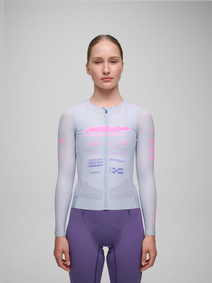 MAAP Women's Beta Pro Aero LS Jersey XENON PURPLE