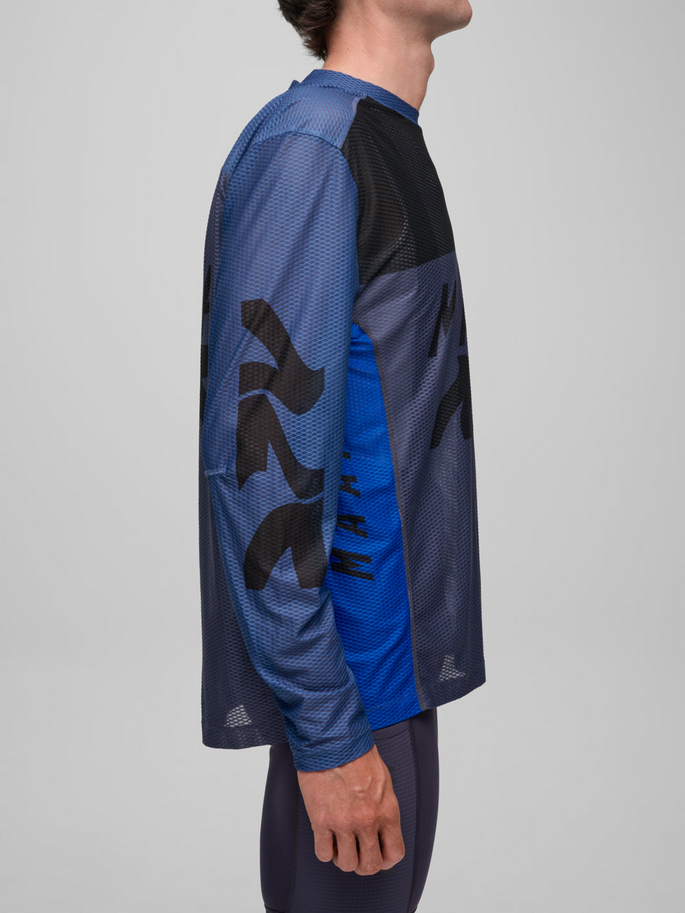 MAAP Alt_Road™ Air Mesh LS Tee Mixed Blue