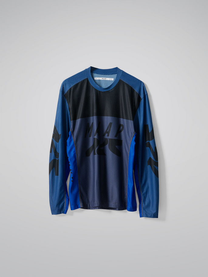 MAAP Alt_Road™ Air Mesh LS Tee Mixed Blue