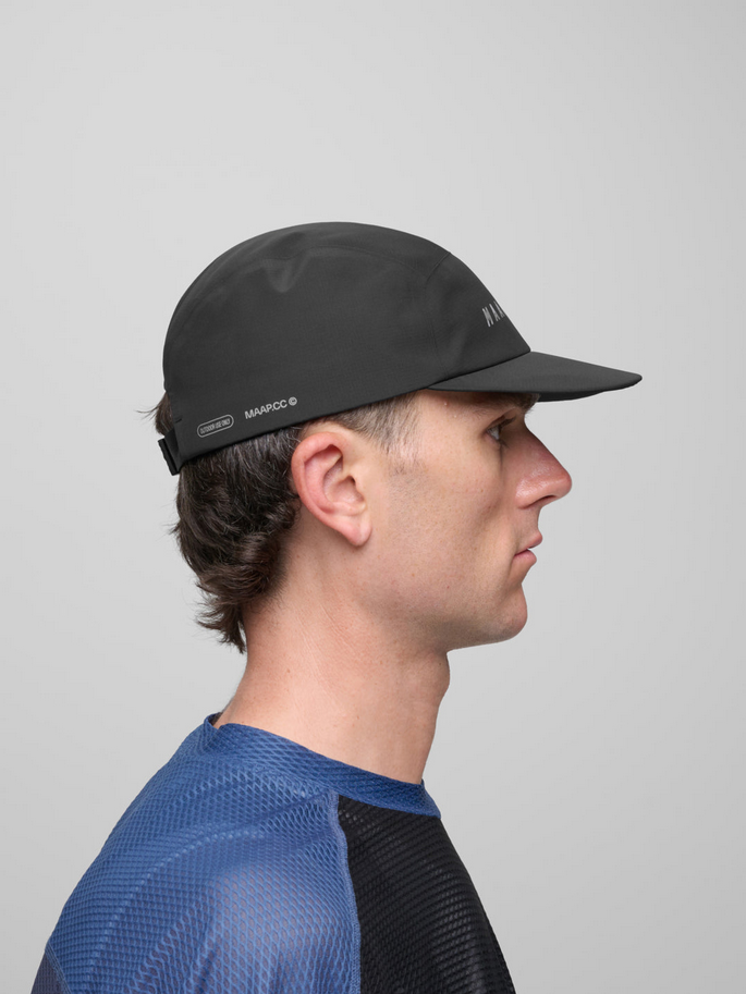 MAAP Repel 5 Panel Cap Jet Black
