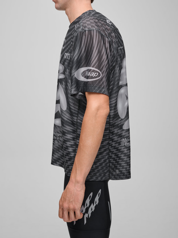 MAAP Spectrum Air Mesh Tee CARBON BLACK