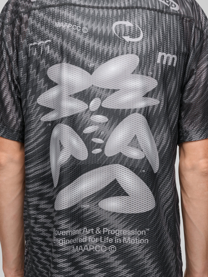 MAAP Spectrum Air Mesh Tee CARBON BLACK