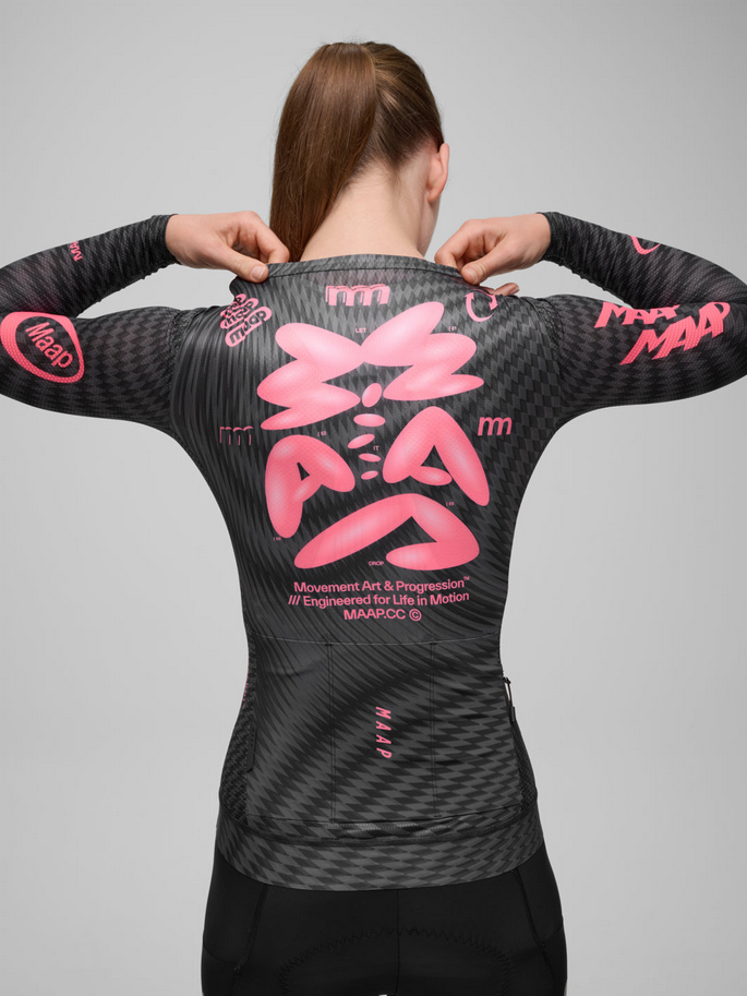MAAP Women's Spectrum Pro Air LS Jersey 3.0 CARBON ROSE