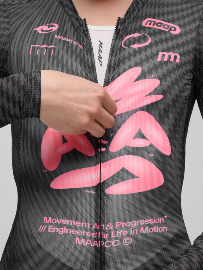 MAAP Women's Spectrum Pro Air LS Jersey 3.0 CARBON ROSE