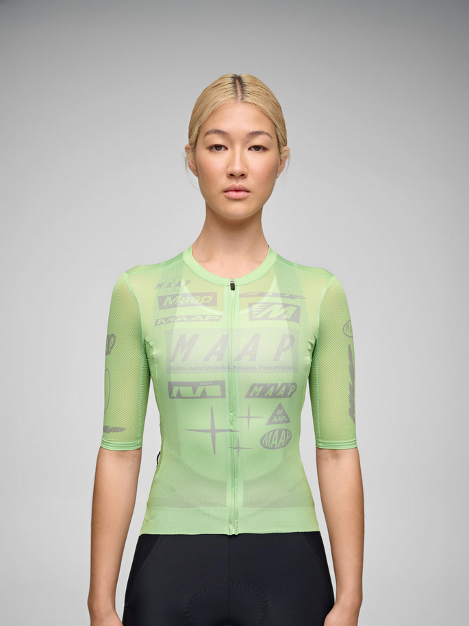 MAAP Women's Drome Pro Air Jersey 3.0 Foam Green